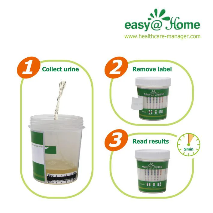 Easy@Home 12 Panel Urine Drug Test Cups #7124 Testing  - #ECDOA-7124 - Image 6