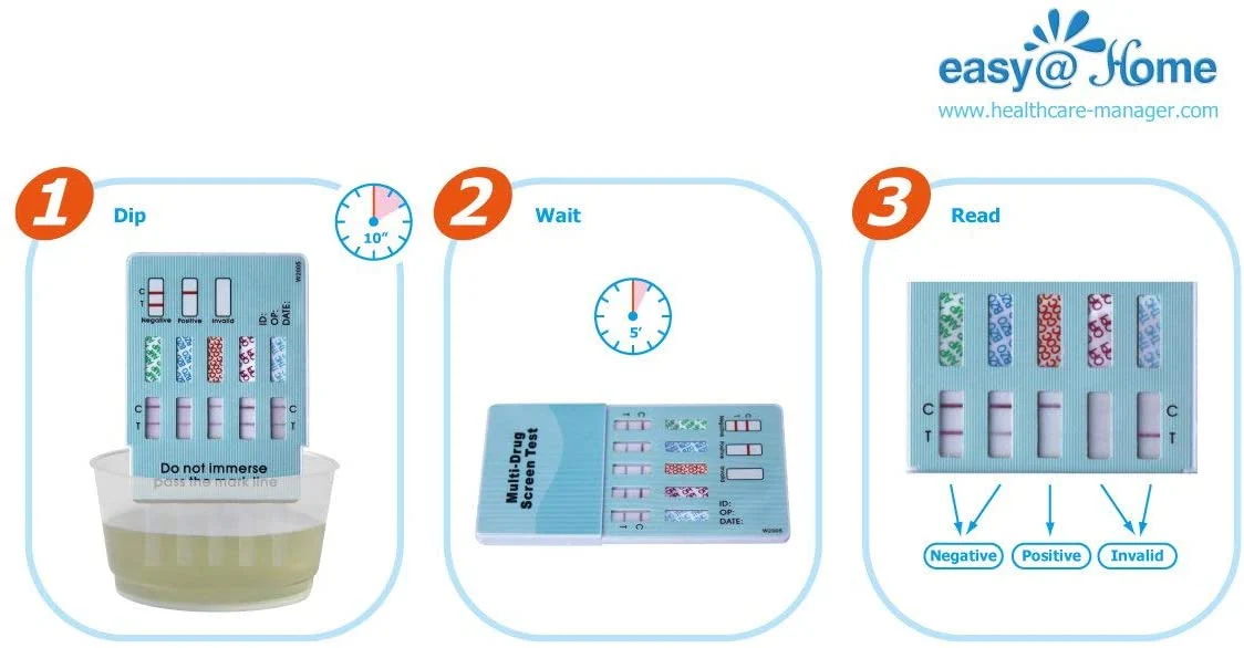Easy@Home 12 Panel Drug Test Dip EDOAP-1124 - Image 5
