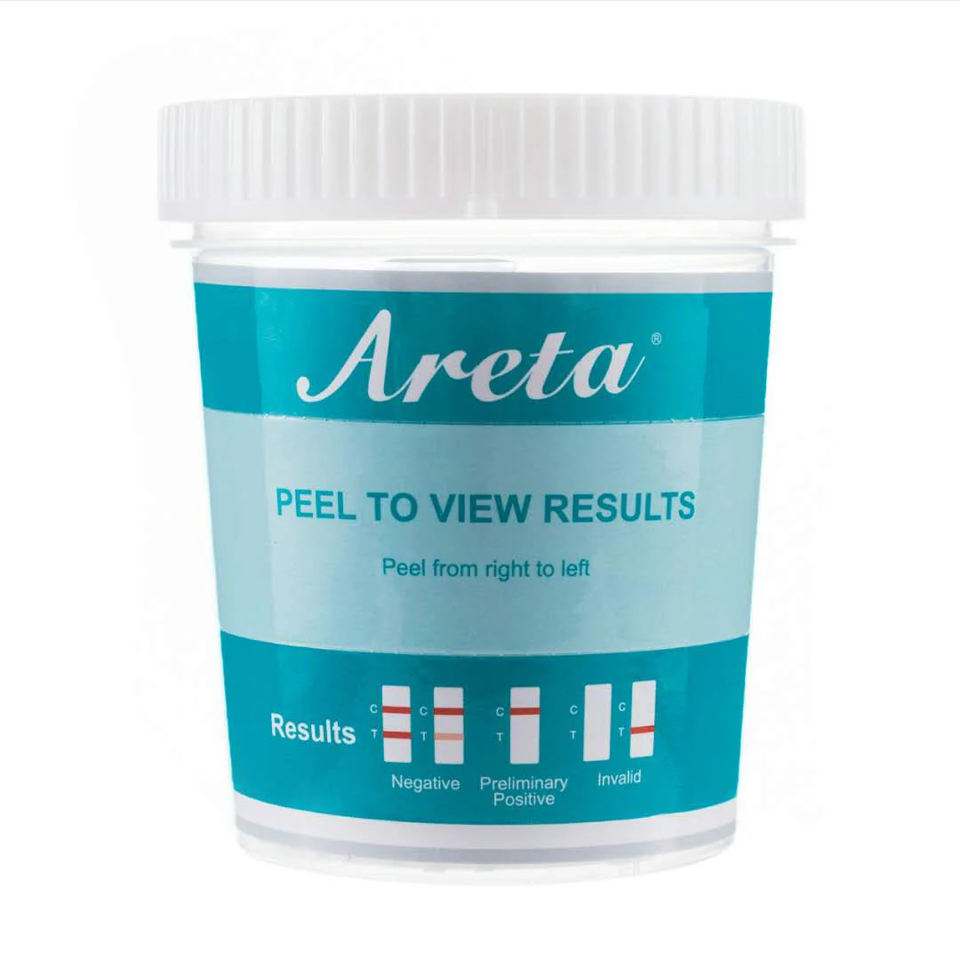Areta 14 panel Instant Drug Test Cup Testing 14 Different Drugs Plus Temperature Strips #ACDOA-1144 - Image 3