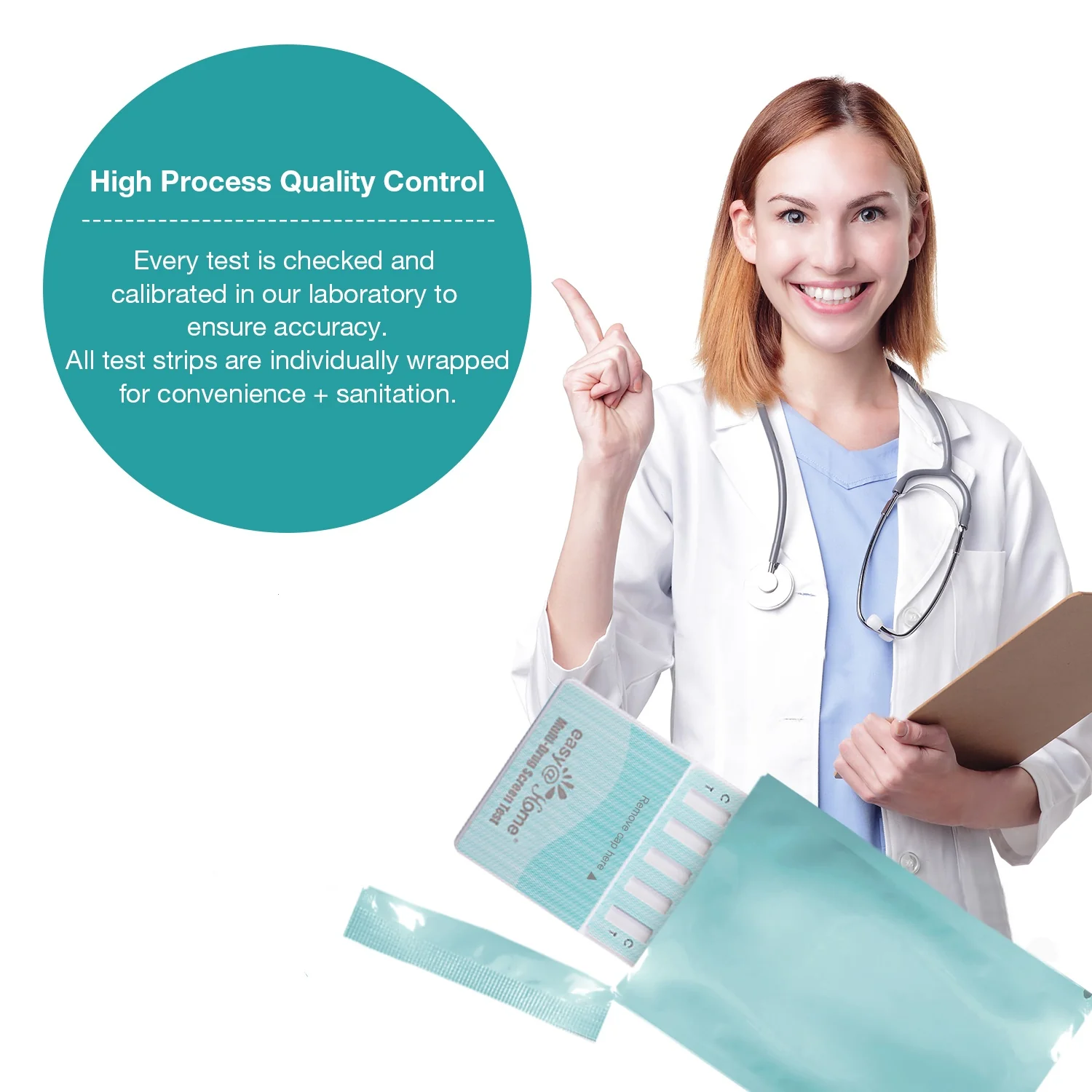 Easy@Home 5 Panel Urine Drug Test Kit EDOAP-654 - Image 3