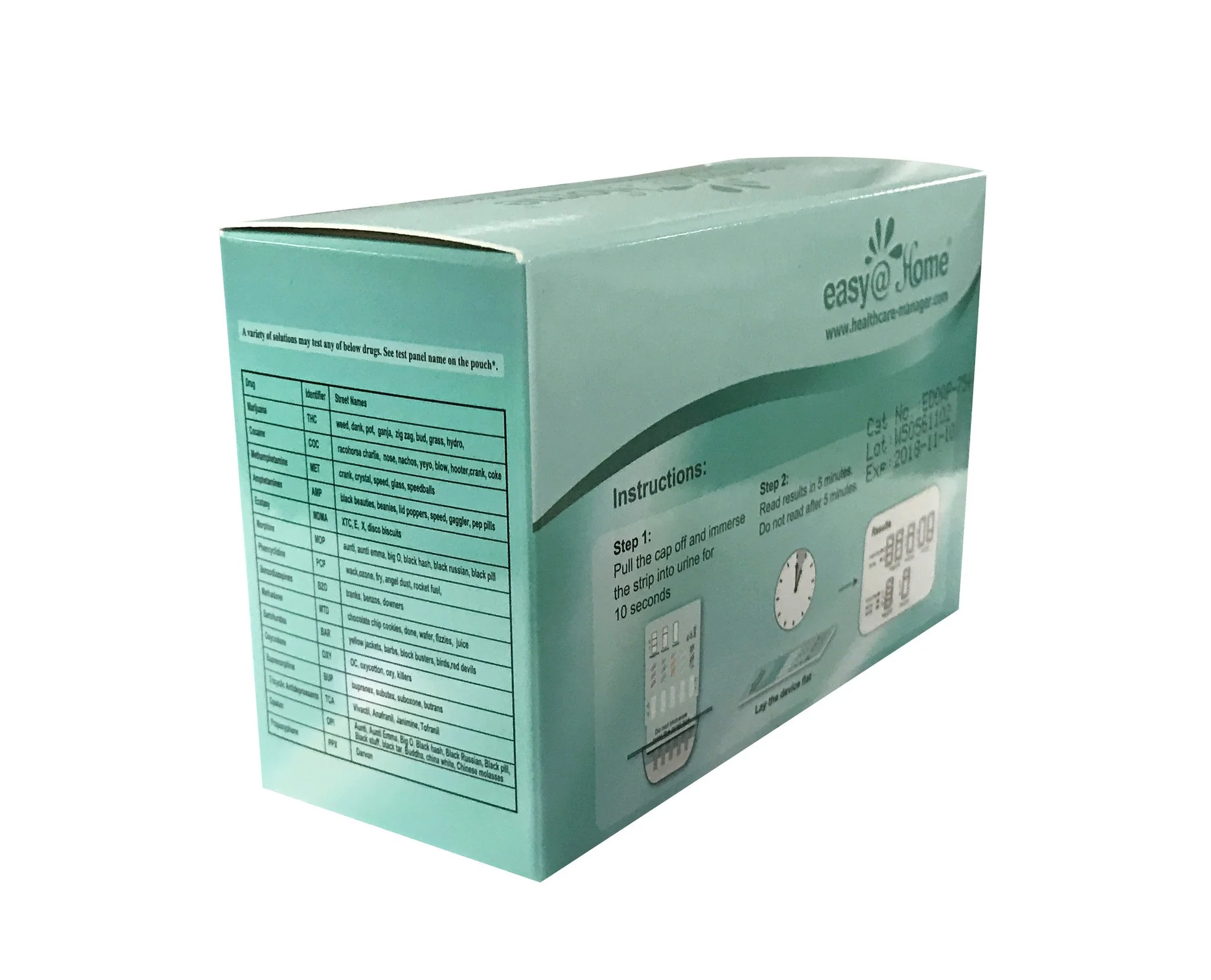 Easy@Home 5 Panel Instant Drug Test Dip EDOAP-754 - Image 13