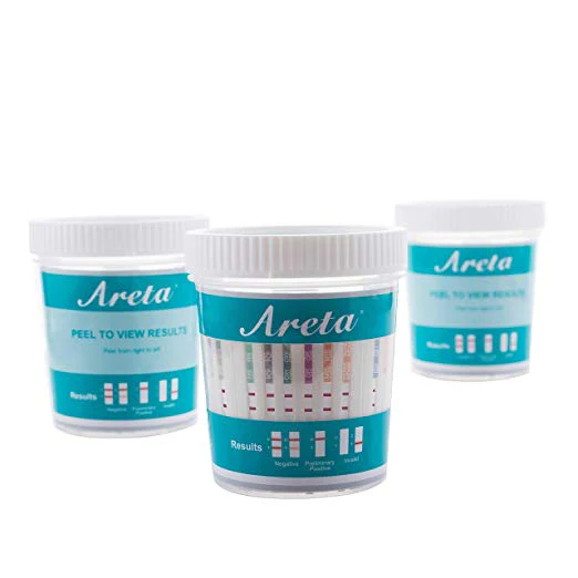 Areta 12 panel Instant Drug Test Cup Testing 12 Different Drugs Plus Temperature Strips #ACDOA-6125B - Image 5