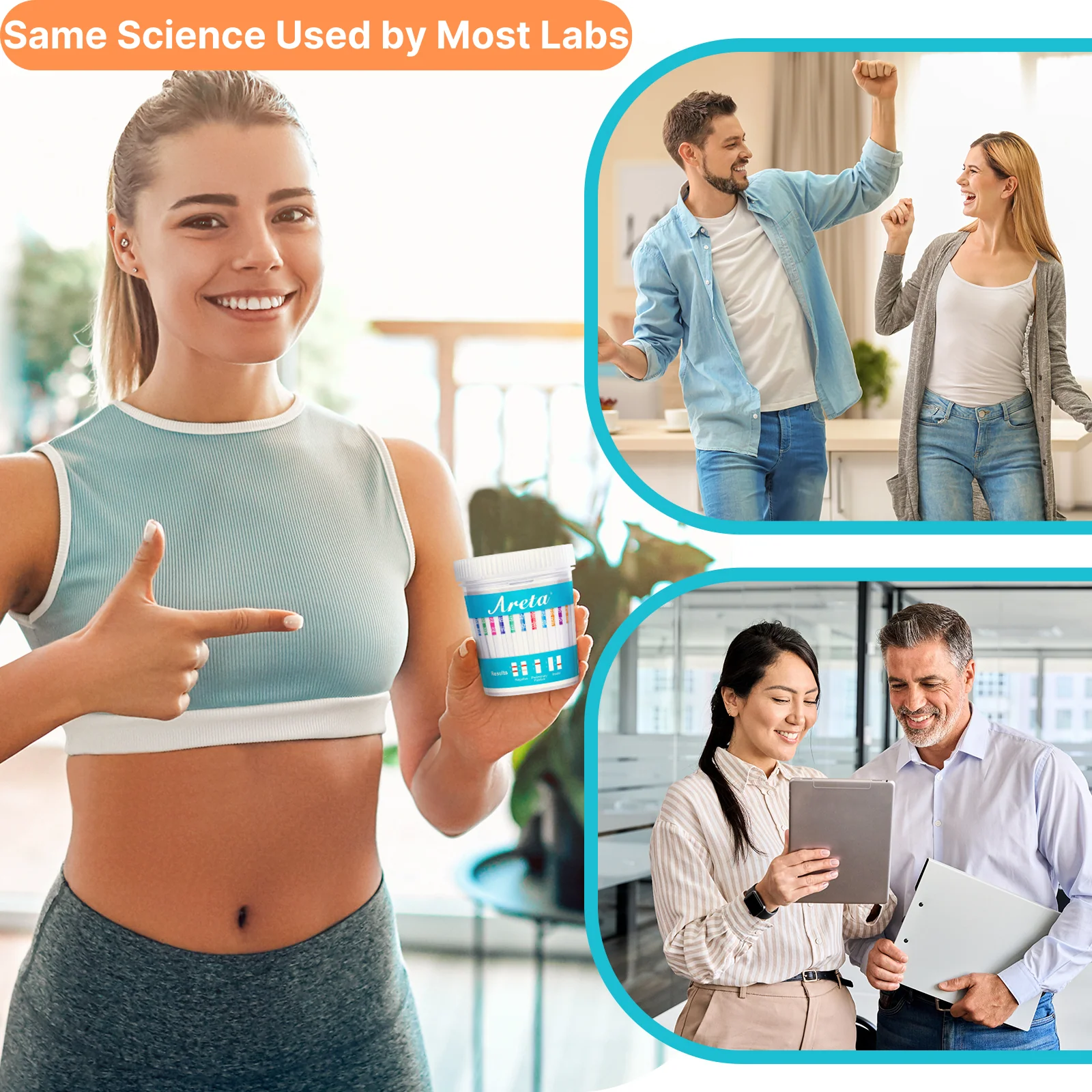 Areta 13 Panel Urine Test Cup: Easy Detect 13 Drug Metabolites, Home Testing Kit for THC,AMP,BZO,COC,BAR,OPI,BUP,MDMA,MET,MTD,OXY,PCP,TCA, Accurate Instant Results - 1 Pack ACDOA2-1134 - Image 7