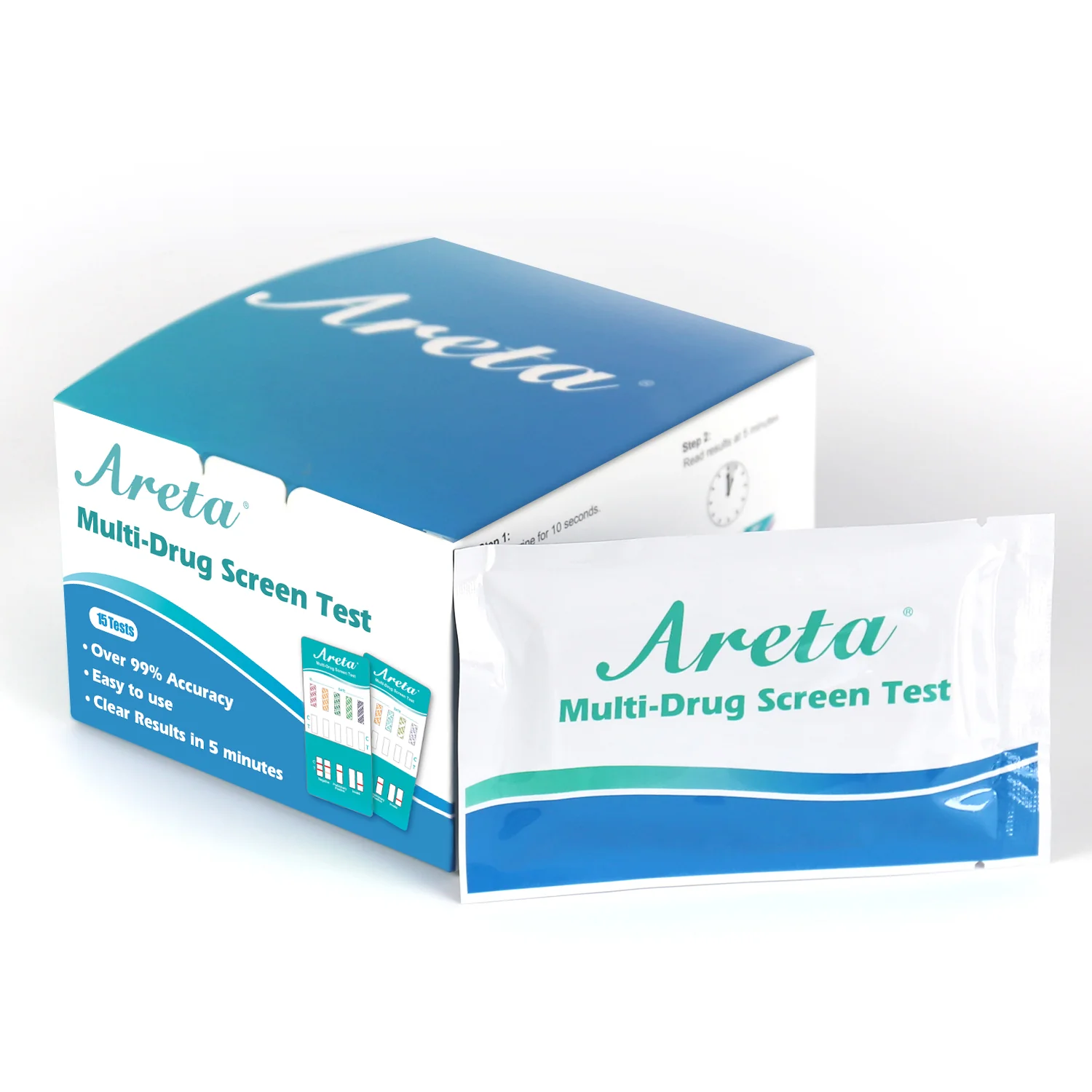 Areta 5 Panel Urine Drug Test Dip Card Kit #ADTP-754 - Image 10