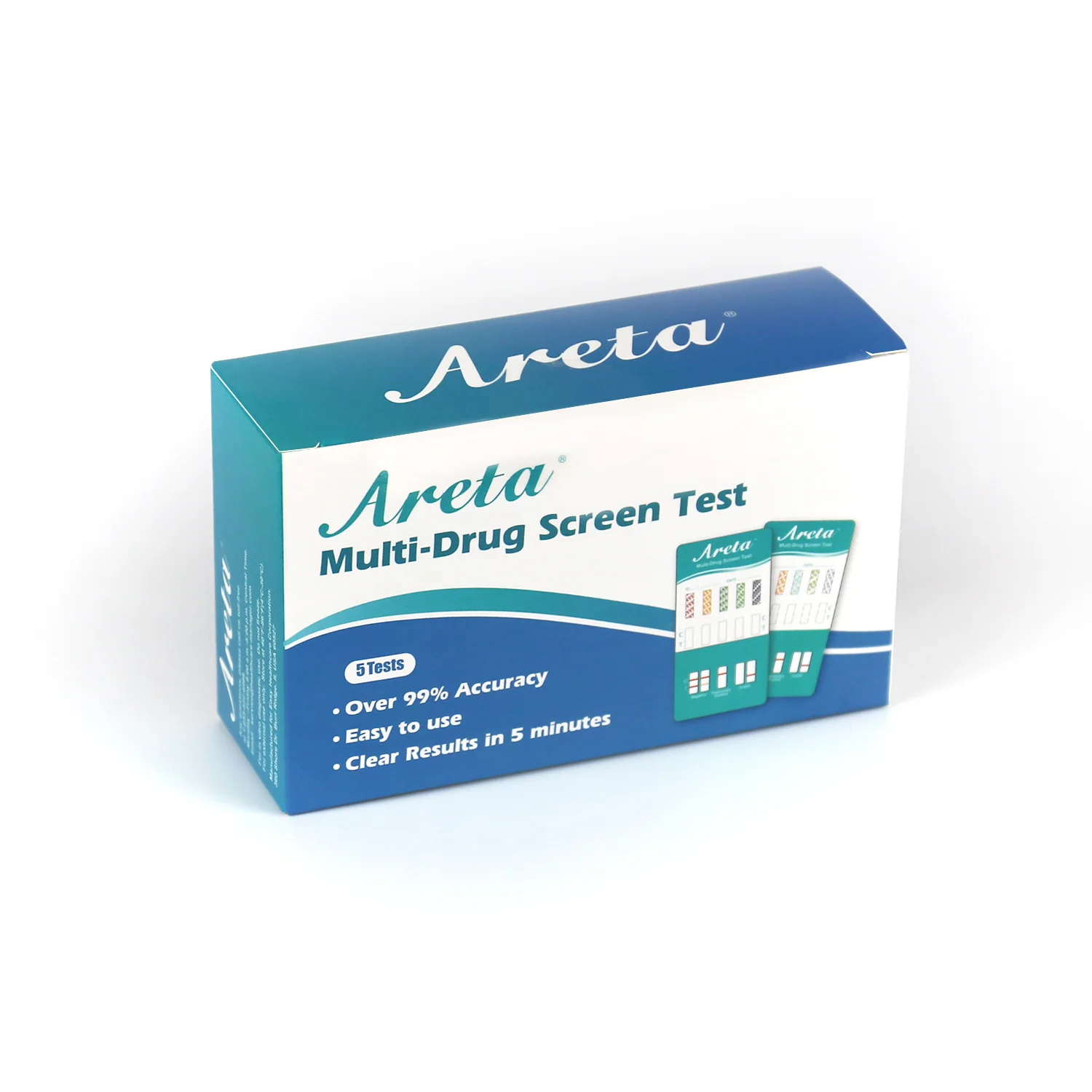 Areta 5 Panel Urine Drug Test Dip Card Kit #ADTP-754 - Image 8