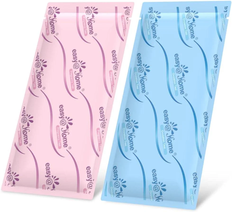 Easy@Home 100 Ovulation Test and 20 Pregnancy Test Strips, FSA Eligible Ovulation Test Kit Powered by Premom Ovulation Predictor Free APP,100LH + 20HCG + 120 Urine Cups-Package May Vary - Image 9