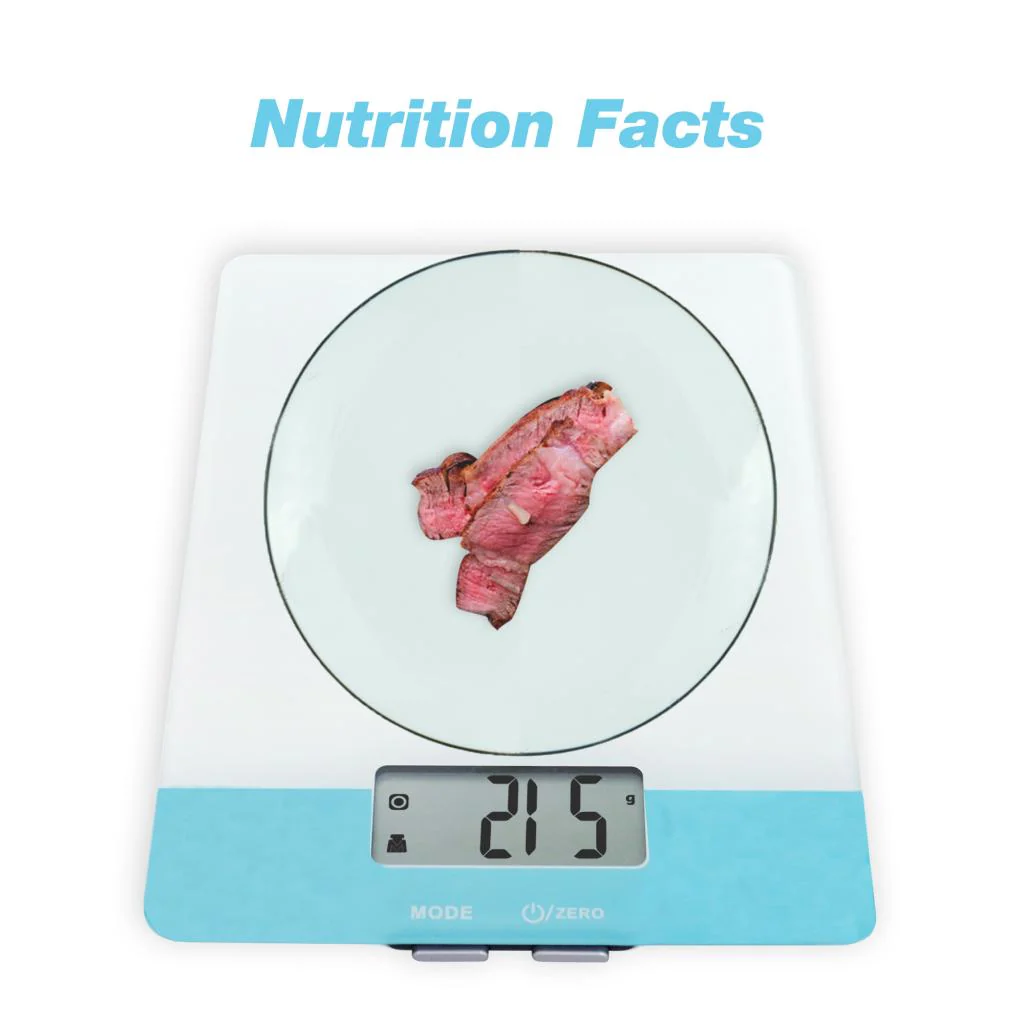 Easy@Home Digital Food Kitchen Scale, Professional Nutritional Calculator - Weight, Calories, Fat, Cholesterol, Carbohydrates - Diet Nutrient Diary Feature，ENC203 - Image 3