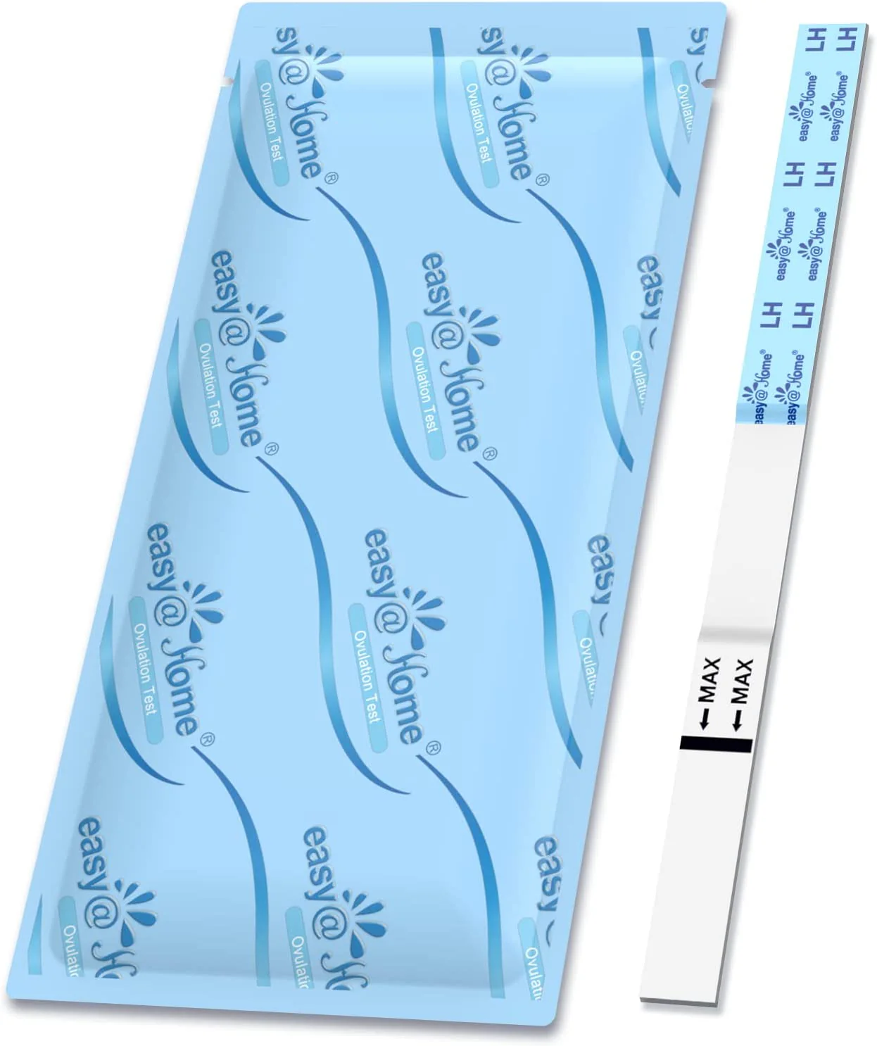 Easy@Home Ovulation Test Strips: Accurate 30 LH Ovulation Predictor Kit - Fertility Tests for Women – Powered by Premom Ovulation Tracker App | 30 LH + 30 Urine Cups - Image 7
