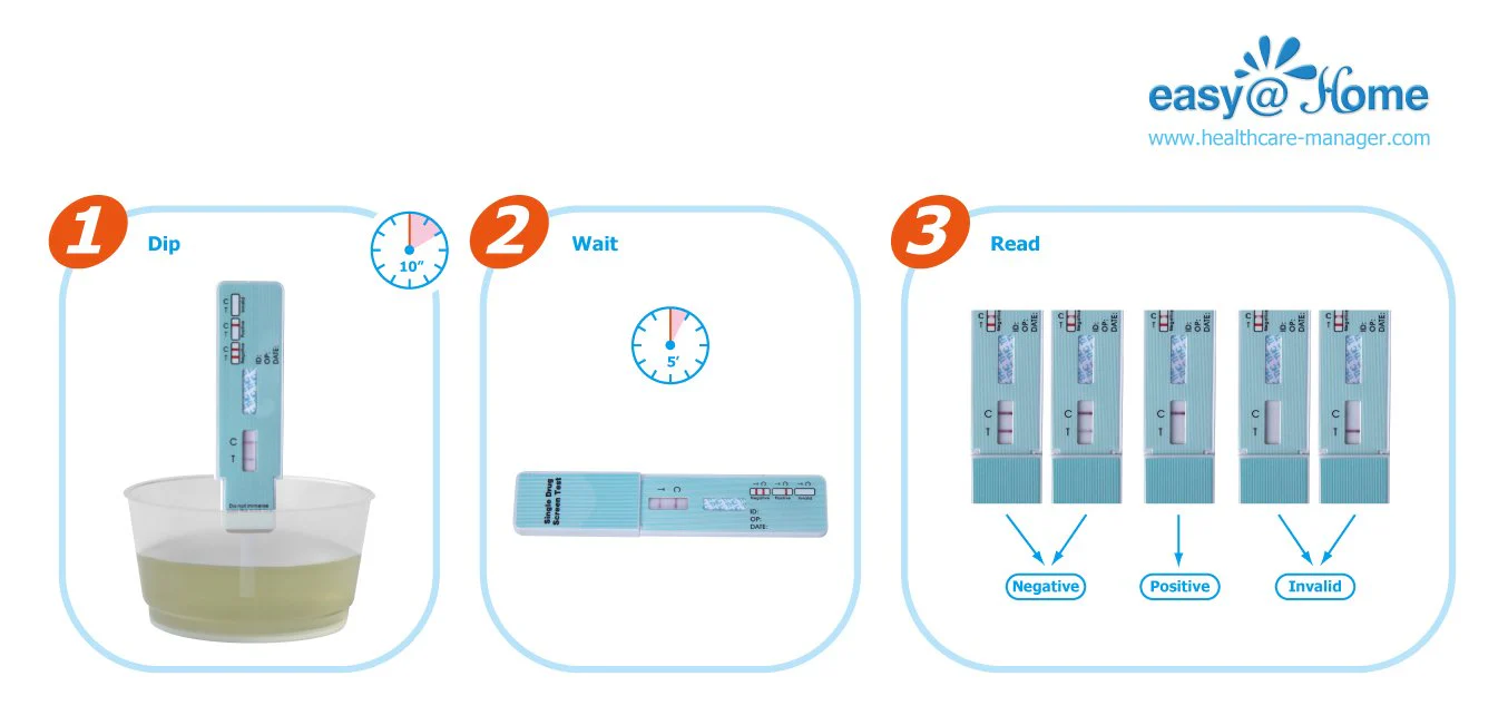 Easy@Home Oxycodone (OXY) Single Panel Urine Drug Test, EDOX-114 - Image 6