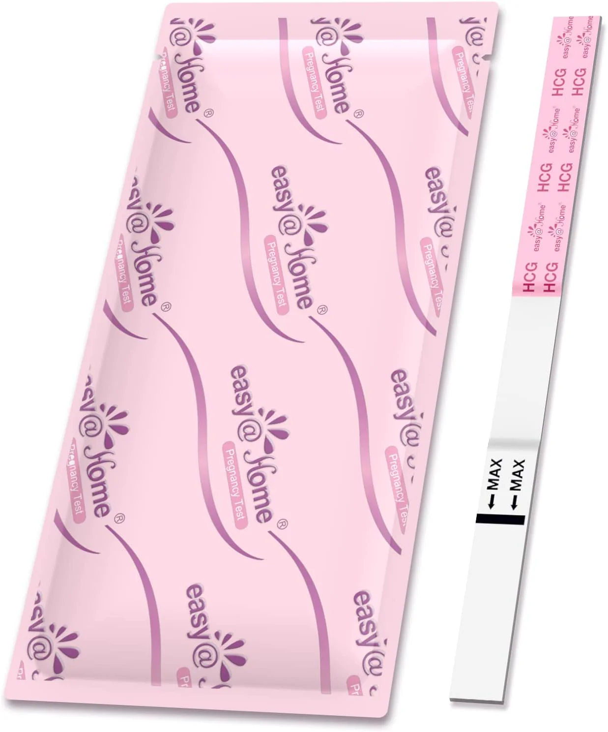 Easy@Home Pregnancy Test Strips: 20-HCG Tests with 20 Large Urine Cups| Accurate & Clear Detection - Image 8
