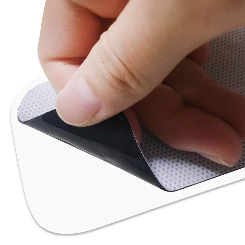 Easy@Home Tens Unit Self Stick Carbon Electrode Pads, Non Irritating Design 16 Pcs 2" x 4" Reusable Pads - Image 3