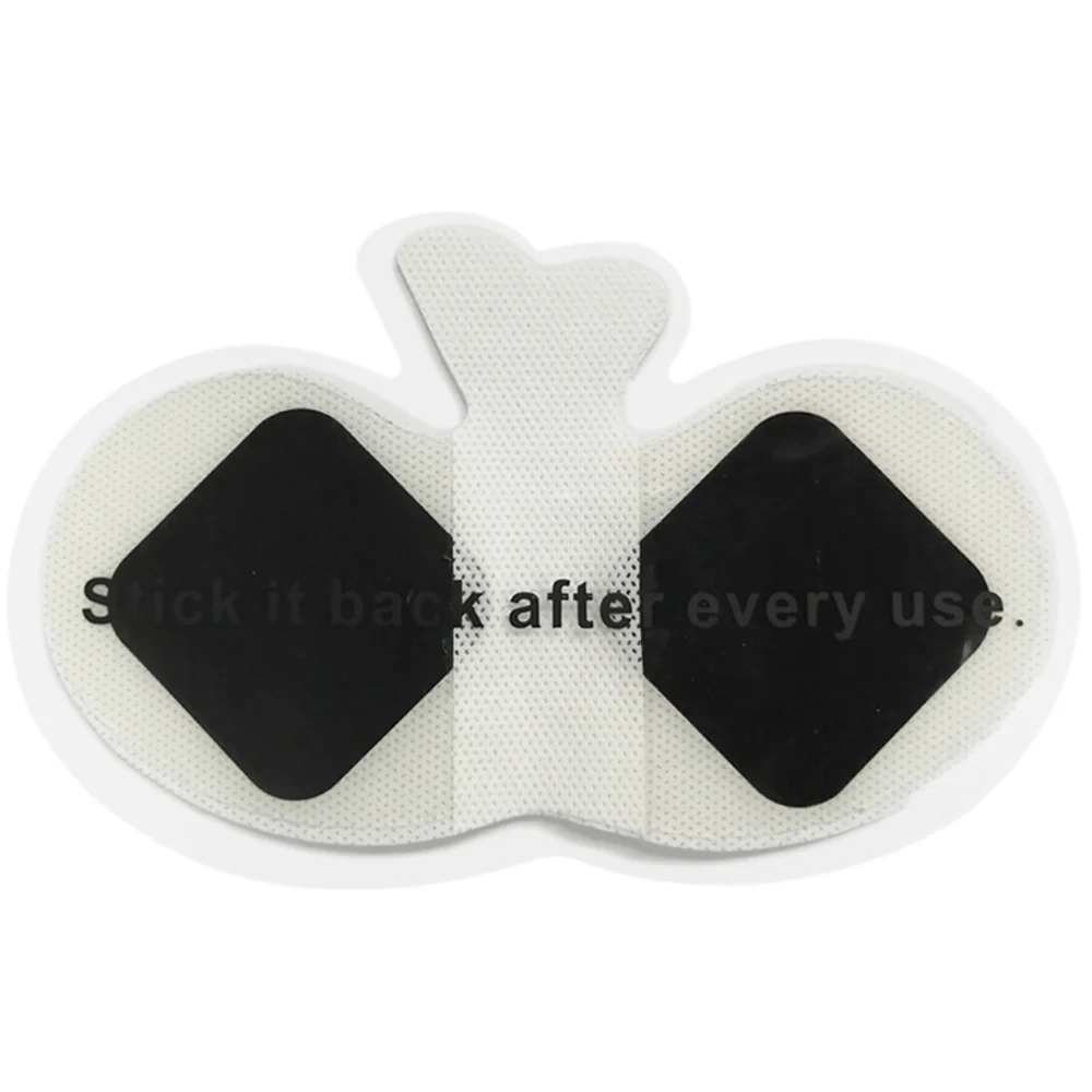 Easy@Home Tens Unit Wireless Electrode Pads Self Stick Carbon Pads, 4 Pack 6.5" x 3" Reusable - Non Irritating Design Pulse Massagers Replacement ETP015 - Image 3