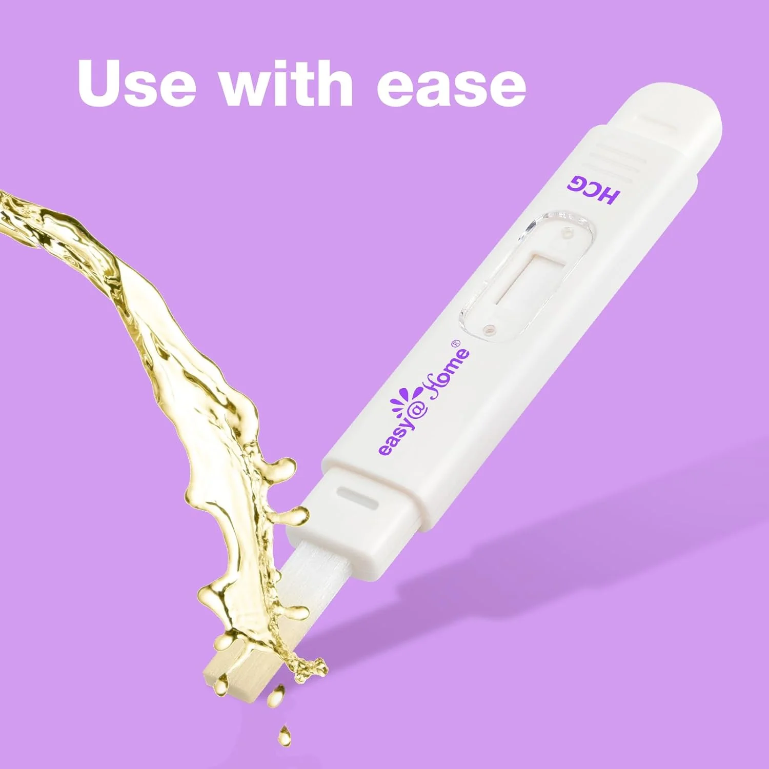 Pregnancy Test Kit for Early Detection—5 x Easy@Home 10 MIU/mL hCG Pregnancy Tests, Midstream Home Fertility Test Kit - Image 2