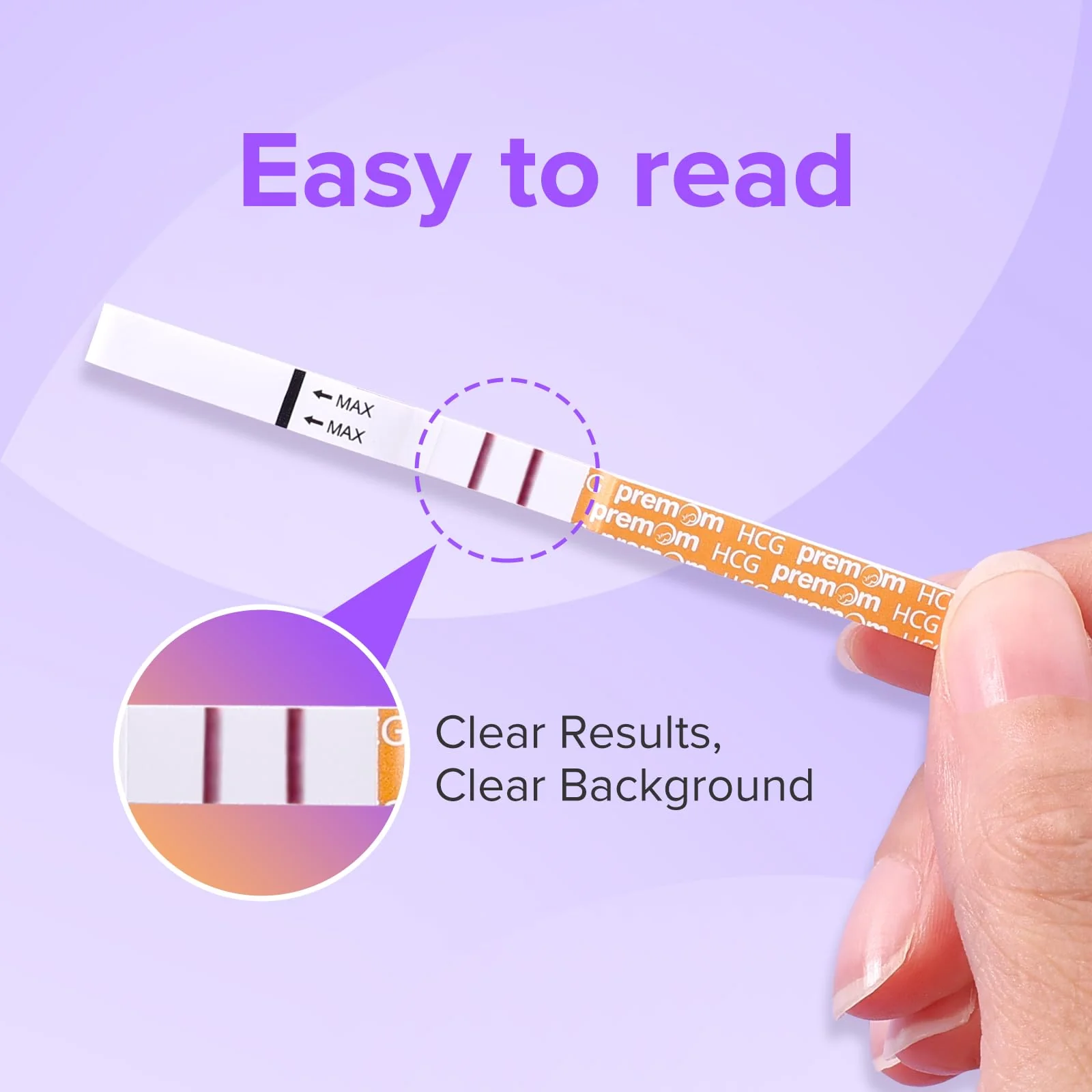 Premom Pregnancy Test Strips - Early Detection Pregnancy Test Kit Powered by Premom Ovulation Predictor APP (50 Count) - Image 3