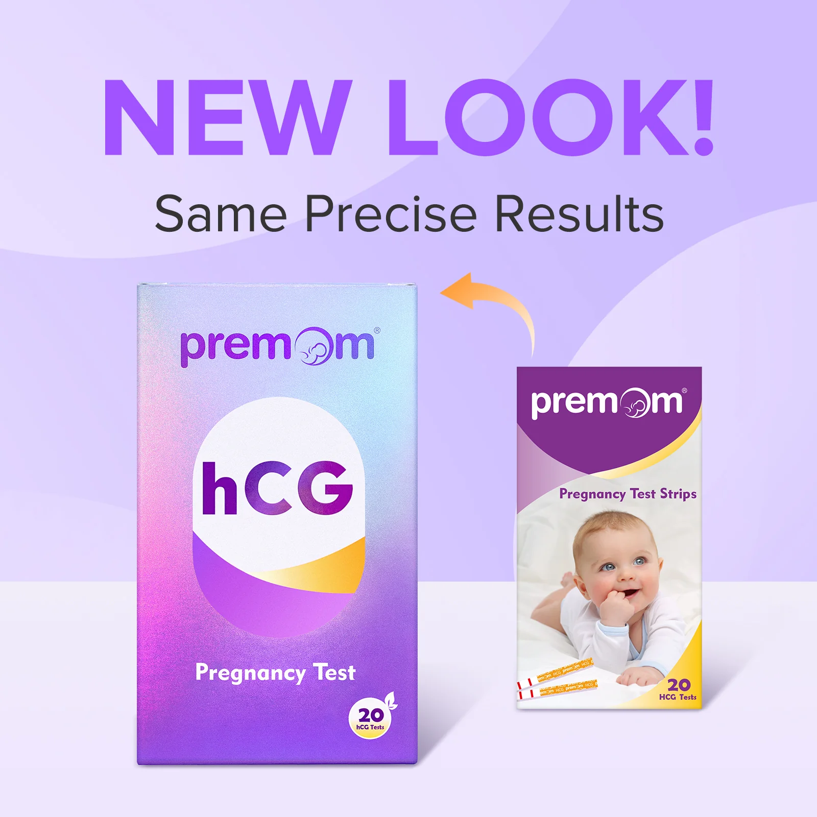 Premom Pregnancy Test Strips: Early Detection Pregnant Test Kits- 20 Pack - Image 2