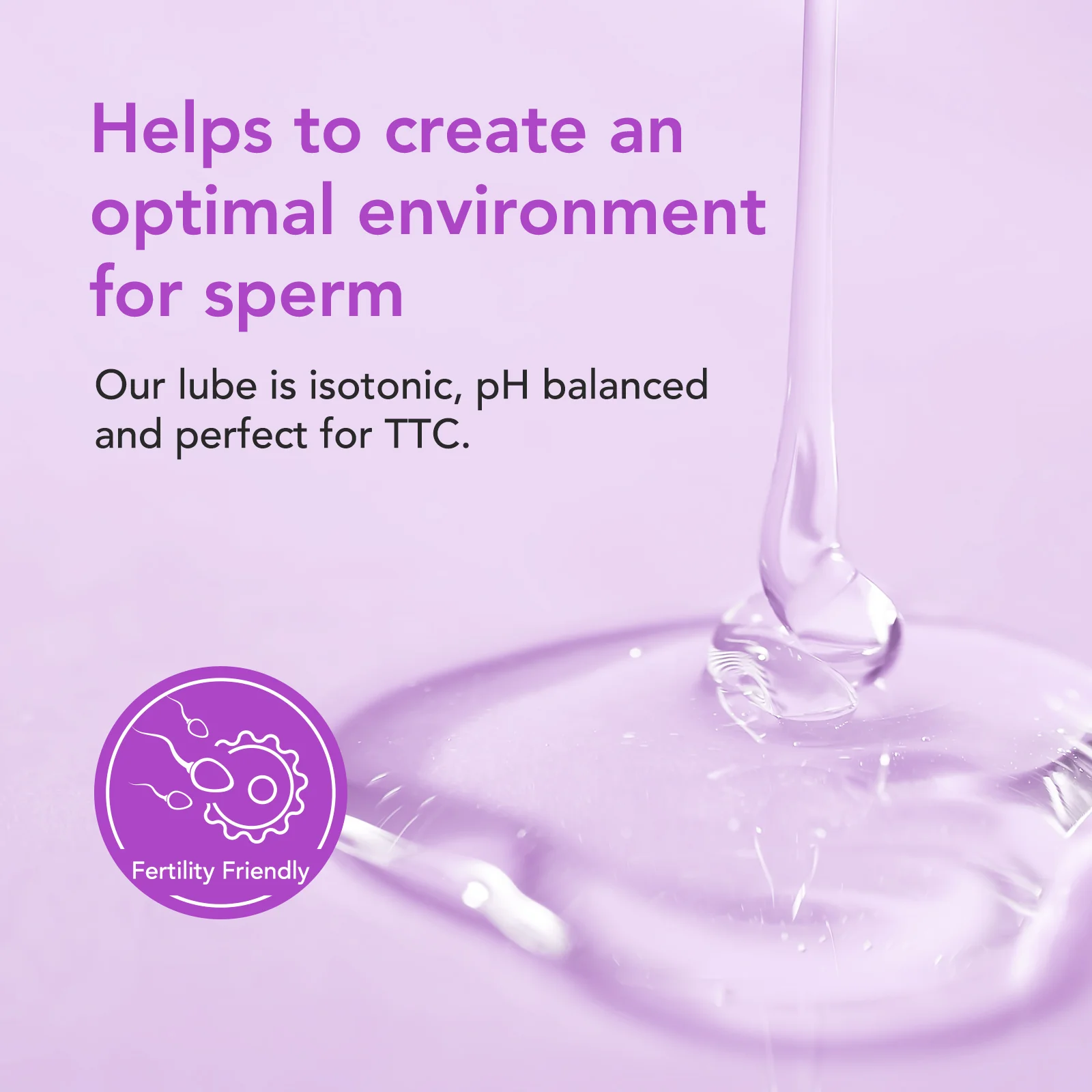 Premom Water Based Fertility Lubricant - Pregnancy-Prep Lube for Women & Couples Trying to Conceive: Sperm Friendly | pH Balanced | Paraben Free | 2 Fl Oz, PF-LBT-T2 - Image 4