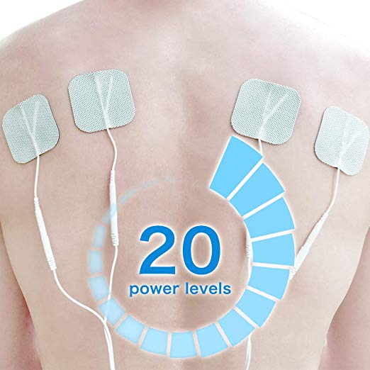 Easy@Home Rechargeable TENS Unit Professional Grade Electronic Pulse Massager - Backlit LCD Display, Leather storage bag, Powerful Pulse Intensity, 510K Cleared, FSA Eligible OTC Home Use, EHE012PRO - Image 4