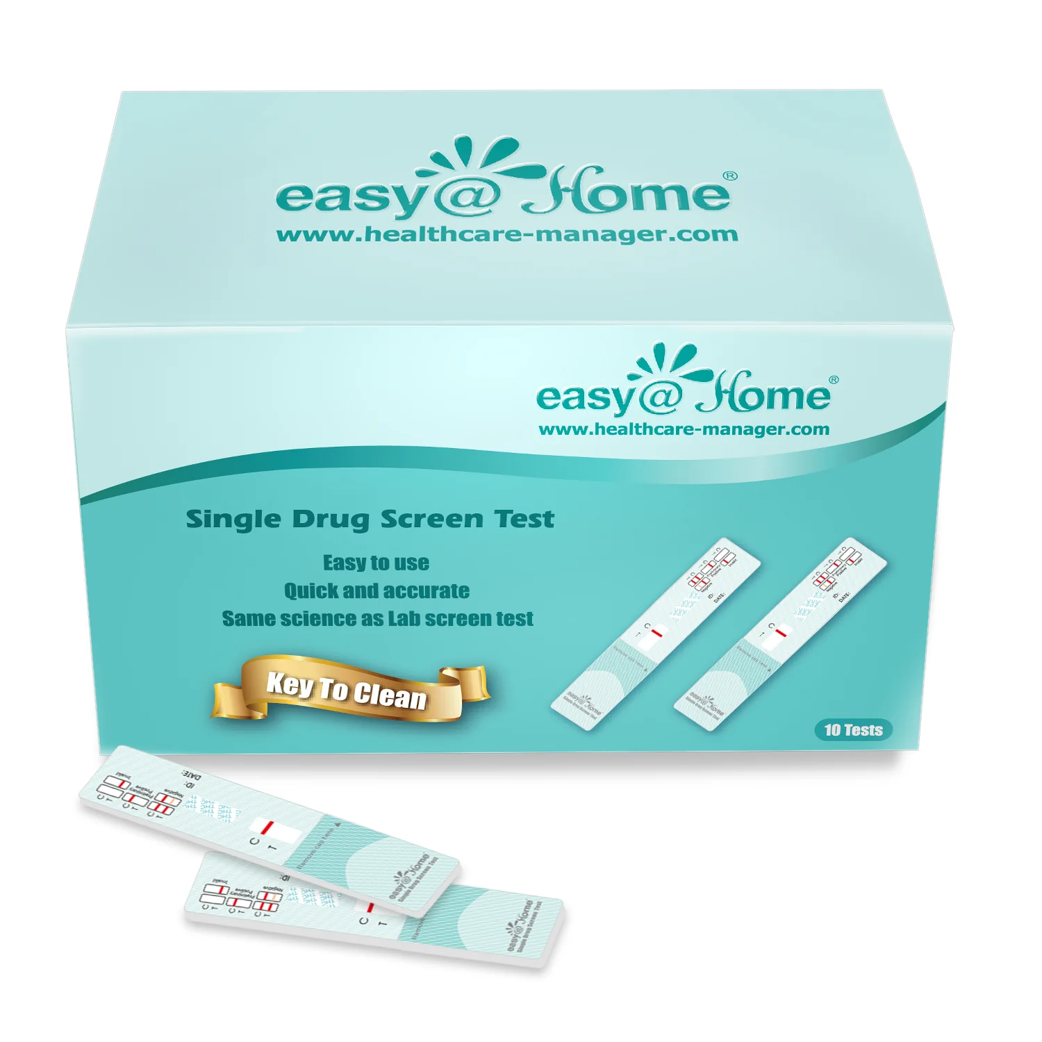 Single Panel Methamphetamine/MET Urine Drug Test Kit EDMA-114 - Image 3