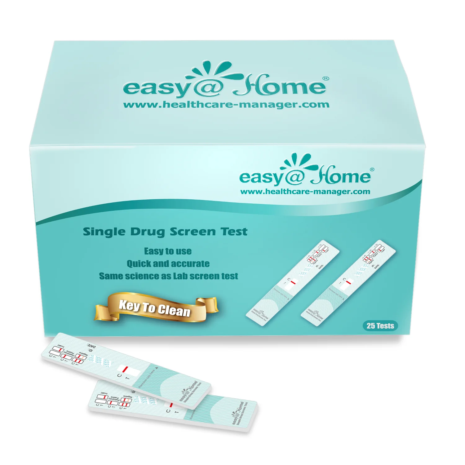 Easy@Home Single Panel Marijuana/THC Urine Drug Test EDTH-114 - Image 3