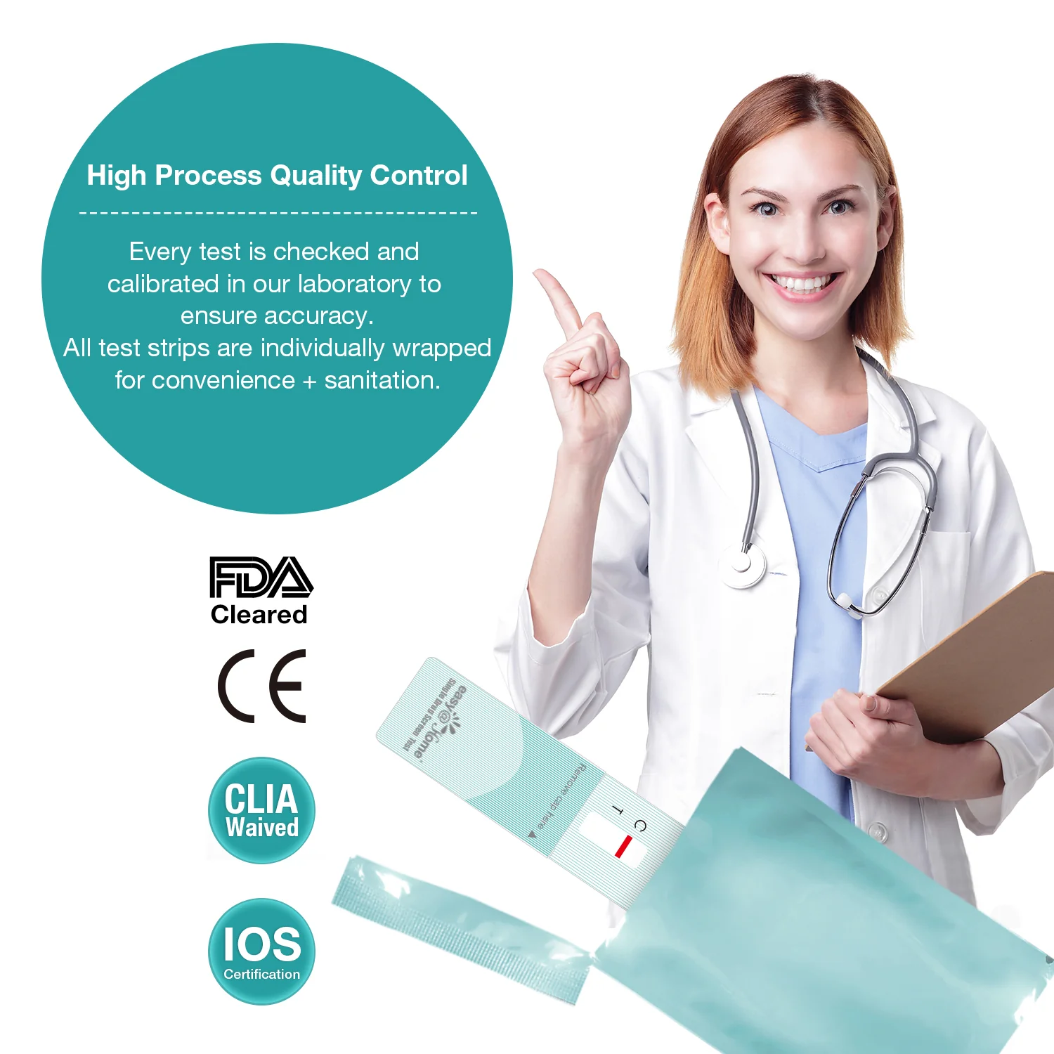 Easy@Home Single Panel Marijuana/THC Urine Drug Test EDTH-114 - Image 4