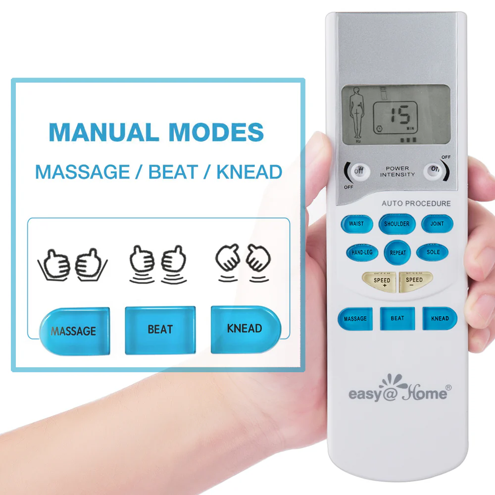 Easy@Home TENS Unit Muscle Stimulator - Electronic Pulse Massager, 510K Cleared, FSA Eligible OTC Home Use handheld Pain Relief therapy Device-Pain Management Machine Gift for Mom Dad - EHE009 - Image 4